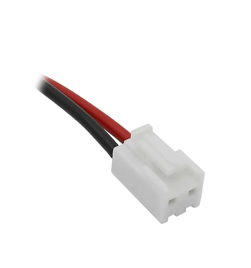 AccuCell Notleuchtenakku NiCd 4,8V 800mAh L1x4 Mignon AA mit 300mm Kabel und Stecker