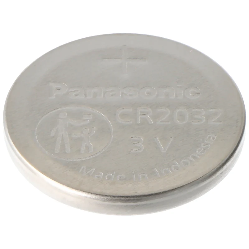 Panasonic Batterie Lithium, Knopfzelle, CR2032, 3V Electronics, Lithium Power, Retail Blister (4-Pack)