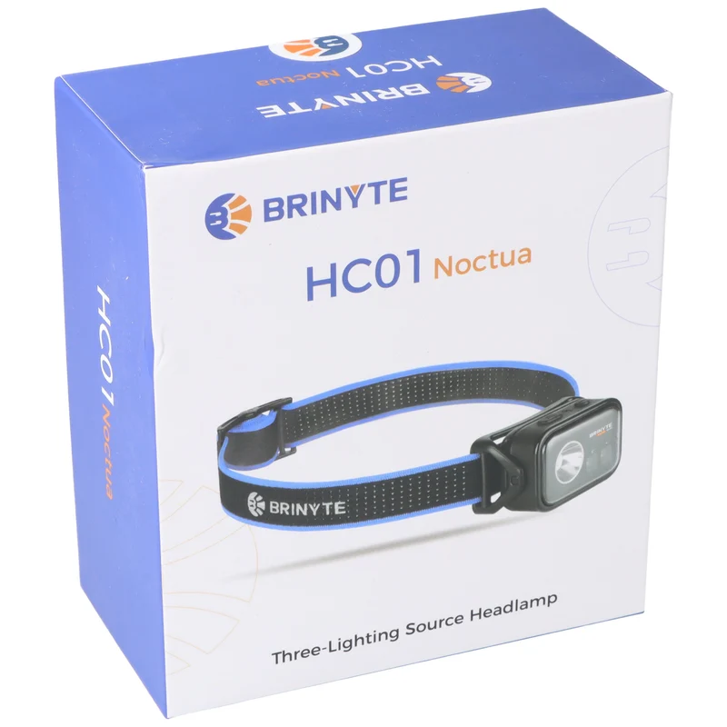 Brinyte HC01S – 1.000 Lumen Stirnlampe mit Rotlicht und Gestensteuerung