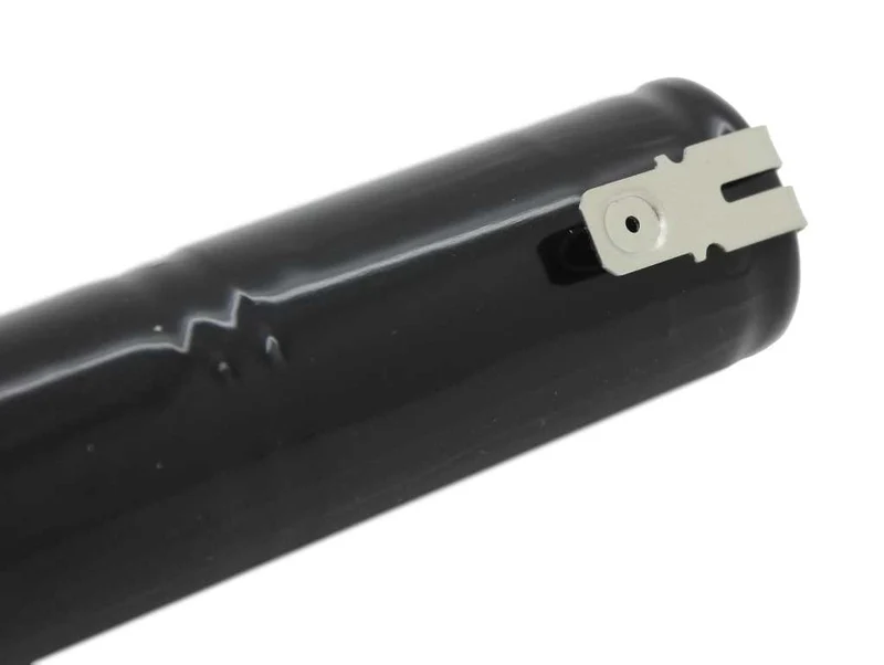 AccuCell Notleuchtenakku NiMH 3,6V 3000mAh L1x3 Sub-C mit Faston-Anschluss +6,3mm / -4,8mm