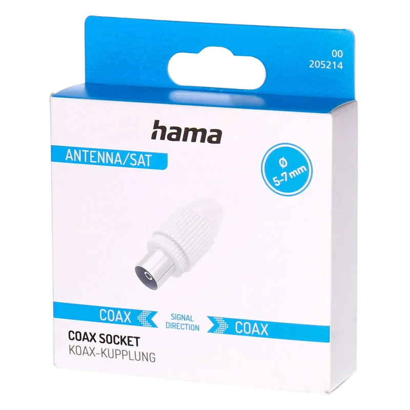 Hama 00205214 Koaxialstecker 1 Stück(e)