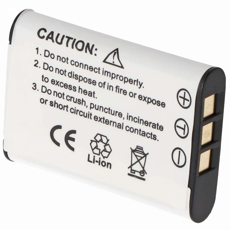 AccuCell Akku passend für Olympus FE-370, Li-60B
