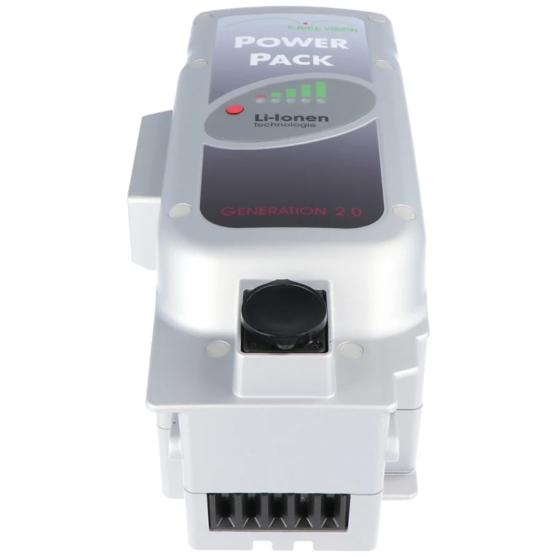 E-Bike Vision Power Pack Akku kompatibel zum 36V 17Ah 612Wh Panasonic Deluxe-Antriebssystem inklusive 1x Schnell-Ladegerät 4A ( 2 St.)