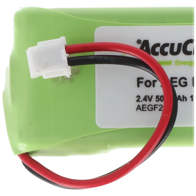 AccuCell Akku passend für Philips Monolith M9951B/01 2,4 Volt Akkupack für Monolith M9951B/01, fertiger Akkupack mit Kabel und Stecker