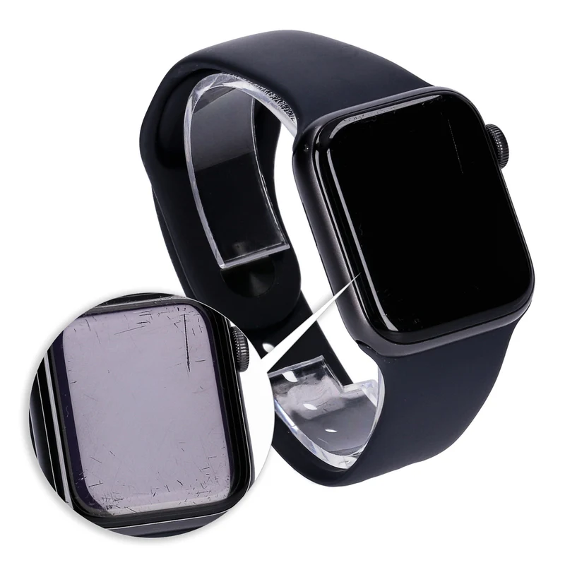 Apple Watch Series 5 40mm GPS + 4G Spacegrau Aluminiumgehäuse Sportarmband schwarz