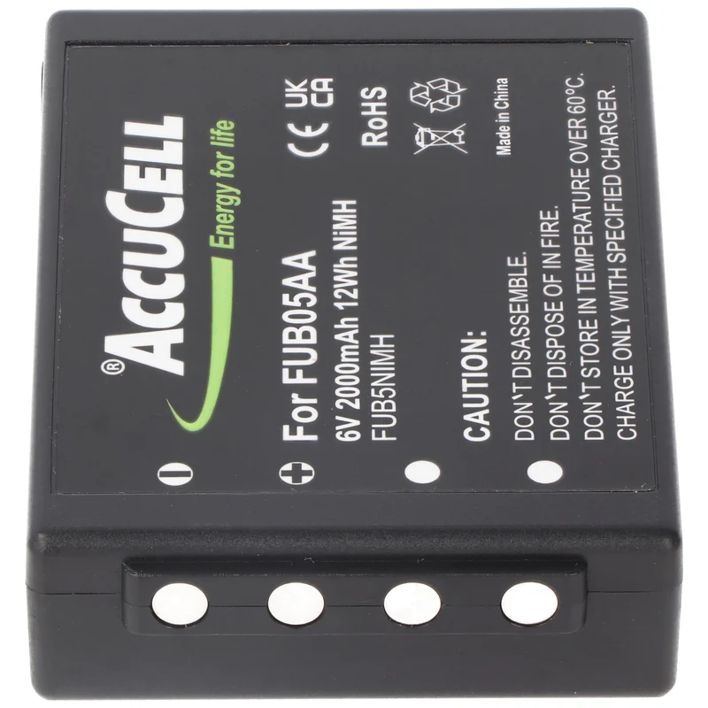 AccuCell FUB05AA Akku BA205030, FBFUB05N, BA205030, BA225000 NiMH Akku 2000mAh
