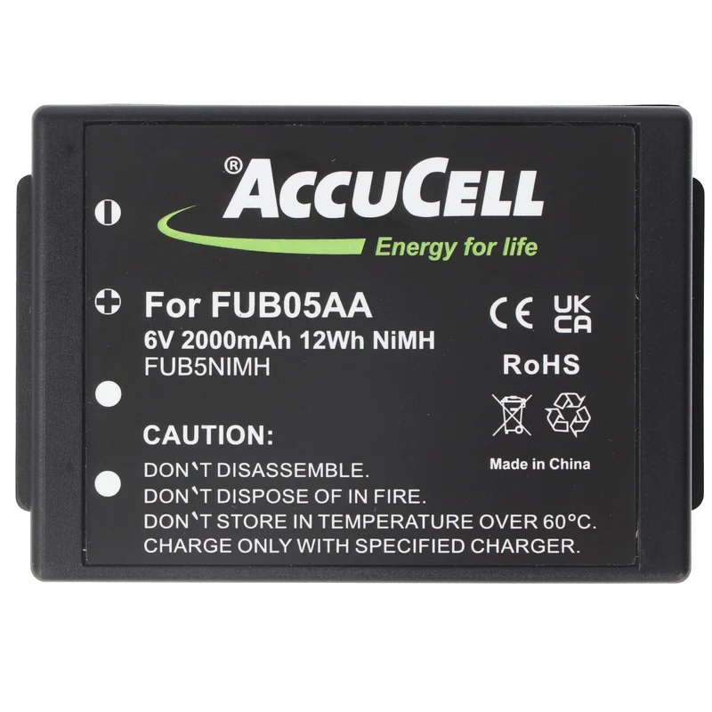 AccuCell FUB05AA Akku BA205030, FBFUB05N, BA205030, BA225000 NiMH Akku 2000mAh