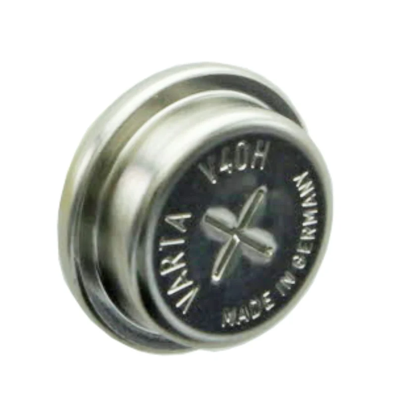 Varta V40H NiMH battery 55604, coin cell MH 13654 ohne Lötfahne