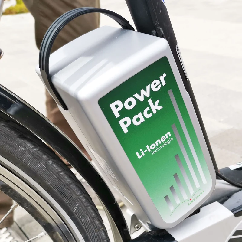 E-Bike Vision BikeTec L-Serie 26 20 Ah Powerpack E-Bike Nachbau Akku 26 Volt 510 Wh