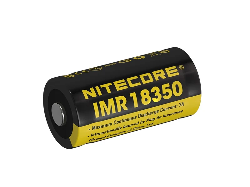 Nitecore IMR 18350 - 700mAh, 3,6V - 3,7V (7A) Li-Ion-Akku