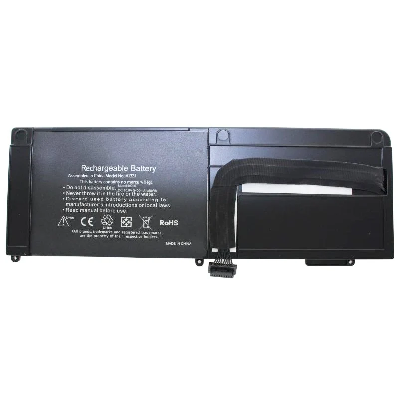 AccuCell Akku passend für Apple A1321, A1382, A1286, MB985, MB986, MC118, MC371, MC372, MC373