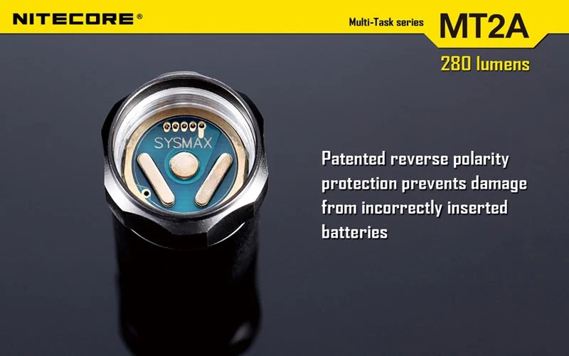 Nitecore MT2A LED Taschenlampe CREE XP-G2 R5 345 Lumen