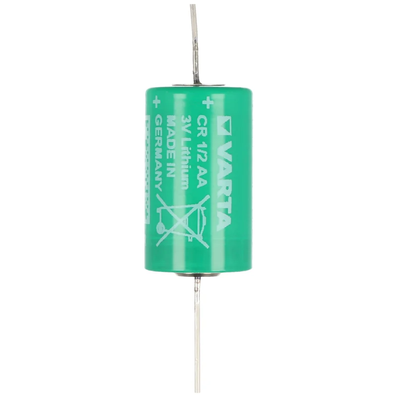 Varta CR1/2AA Lithium Batterie 6127 mit axialem Lötdraht
