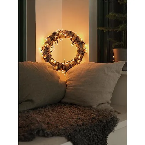 Konstsmide Micro LED Lichterkette 200 bernstein. LED 6349-820