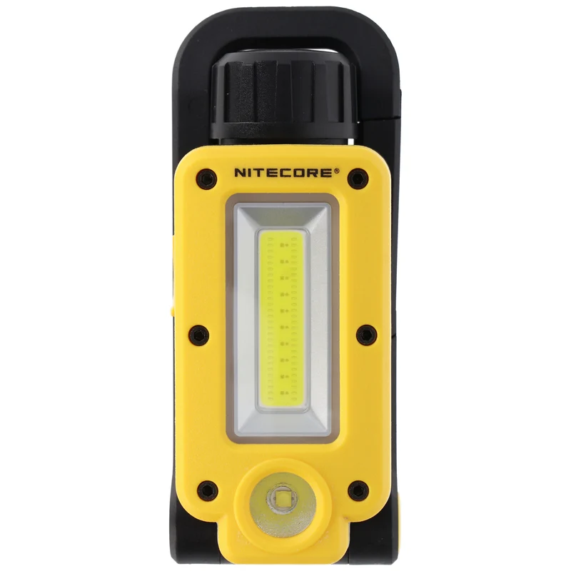 Nitecore NWL20 multifunktionale Arbeitsleuchte, 600 Lumen, COB-Flutlicht und LED-Spotlicht, mit Rotlicht, inklusive NL2150 21700 Li-Ion Akku