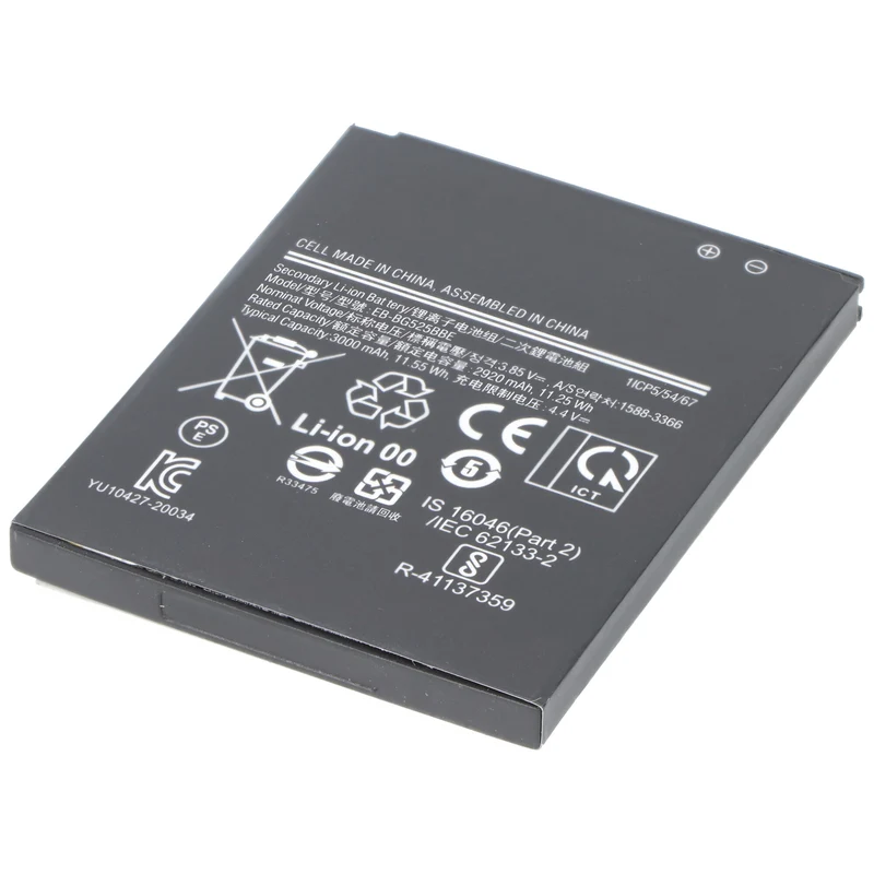 AccuCell Akku passend für Samsung Galaxy Xcover 5, SM-G525F, Li-Polymer, 3,8V, 3000mAh, 11,4Wh