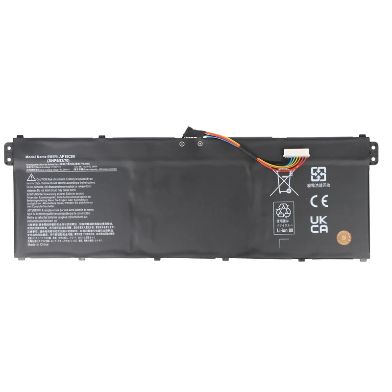 AccuCell Akku passend für Acer Aspire 5 A515-45, ersetzt Acer AP18C8K, 11,25V 4471mAh