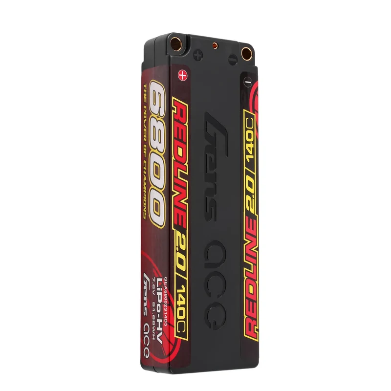 Gens Ace Redline 2.0 Serie 6800mAh 2S1P 7,6V 140C HV Lipo Akku mit Hardcase 57
