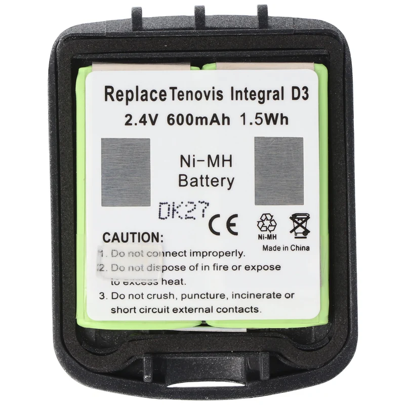 AccuCell Akku passend für Tenovis Integral D3 Mobile mit Gehäuse
