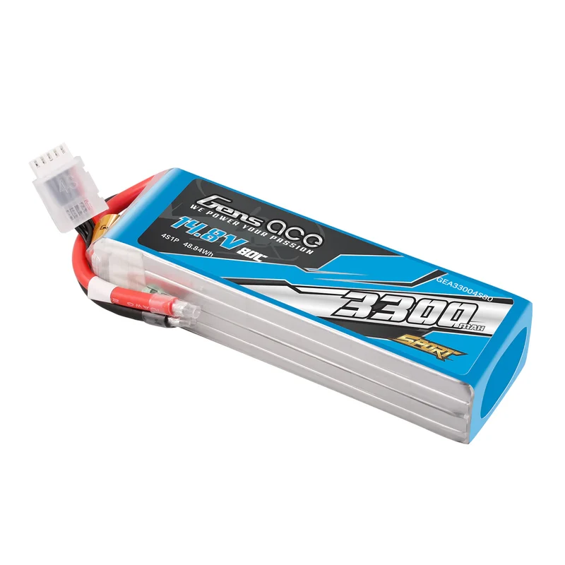 Gens Ace 3300mAh 4S 14,8V 80C Lipo-Akkupack (F5B)