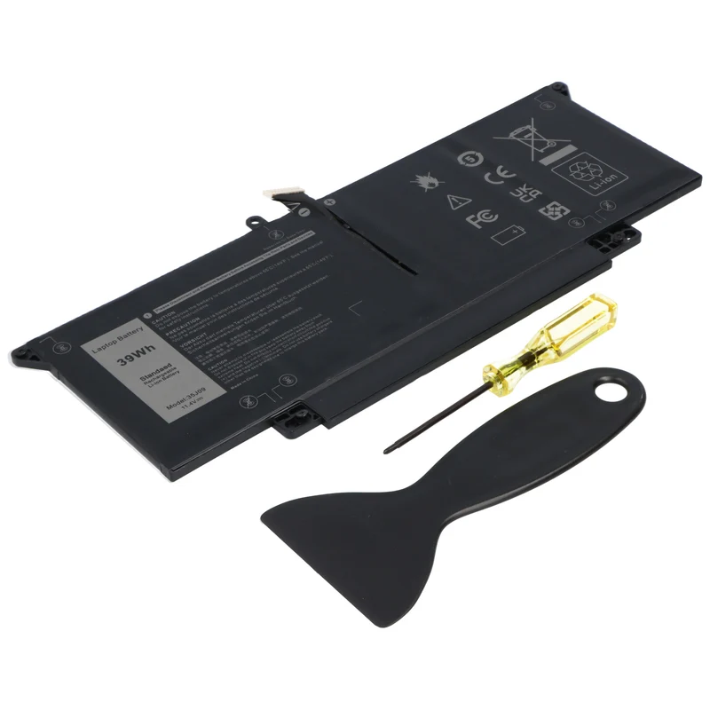 AccuCell Akku passend für Dell Latitude 7310, 7410, Li-Polymer, 11,4V, 3420mAh, 39Wh