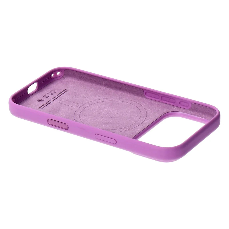 Apple Silikon Case iPhone 17 Pro Lavendel Leuchtendes Lavendel mit Magsafe