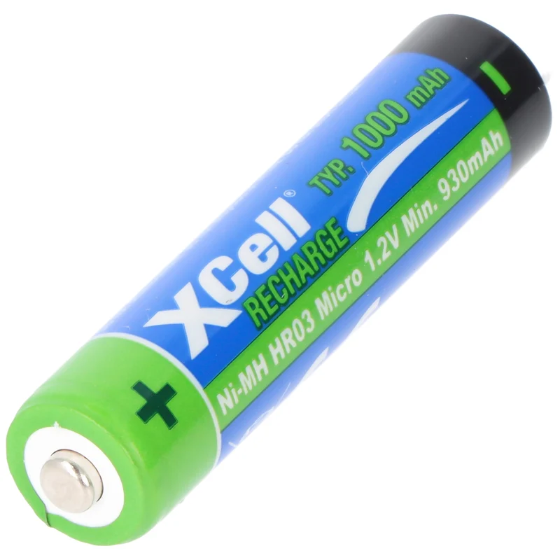 XCell telefon Akku AAA , Phone Power Akku Micro/AAA 1000mAh 4er Pack