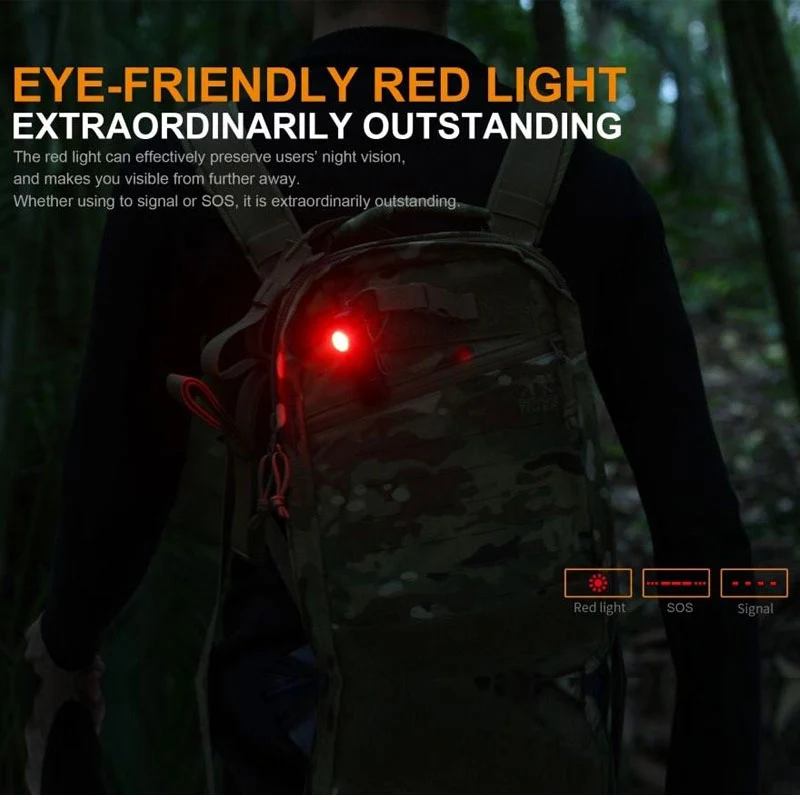 Fenix LD15R LED Taschenlampe mit Cree XP-G3 white LED inklusive CR123A Akku und Ladekabel