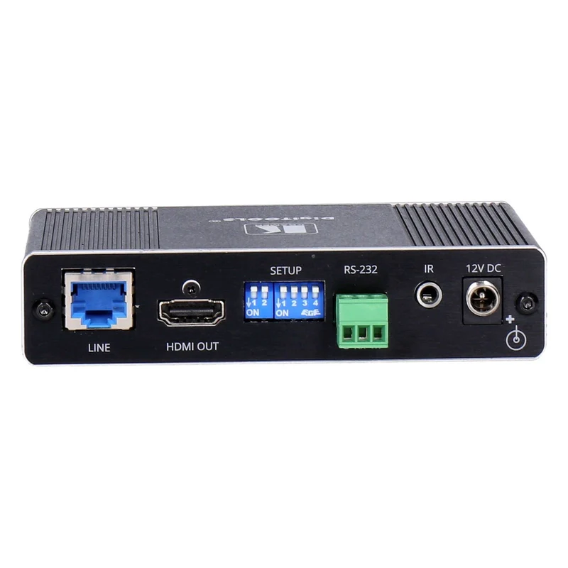 Kramer TP-583R 4K–HDR–HDMI–Empfänger mit RS–232 Schwarz