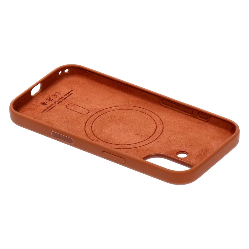 Apple Silikon Case iPhone 17 Terracotta mit Magsafe