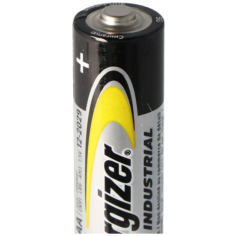 Energizer Industrial Mignon, AA, LR6, MN1500, Alkaline Batterie 1,5V in praktischer 10er Packung