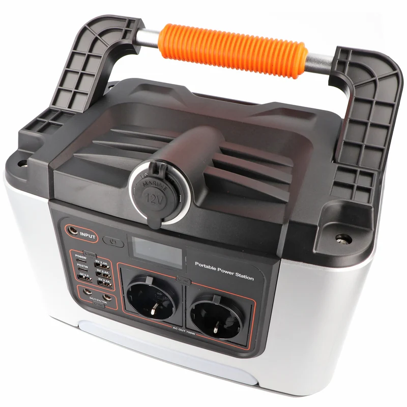 AccuCell Portable Powerstation 648Wh 700W Li-ion Powerbank XXL die unabhängige Stromversorgung