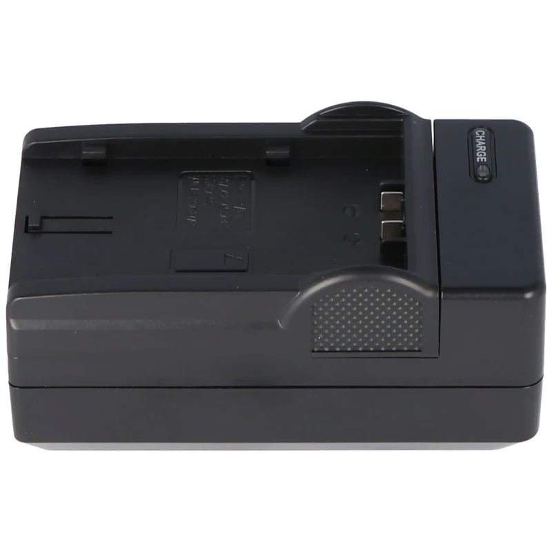 AccuCell Ladegerät passend für Panasonic Akku VW-VBD29, VBD58, VBD78 inkl. Netzstecker und KfZ Stecker