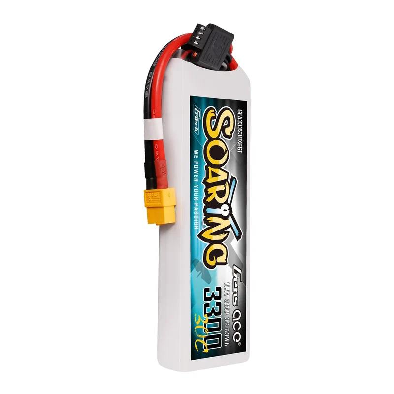 Gens Ace Soaring 3300mAh 3S 11,1V 30C G-Tech Lipo-Akku mit XT60-Stecker