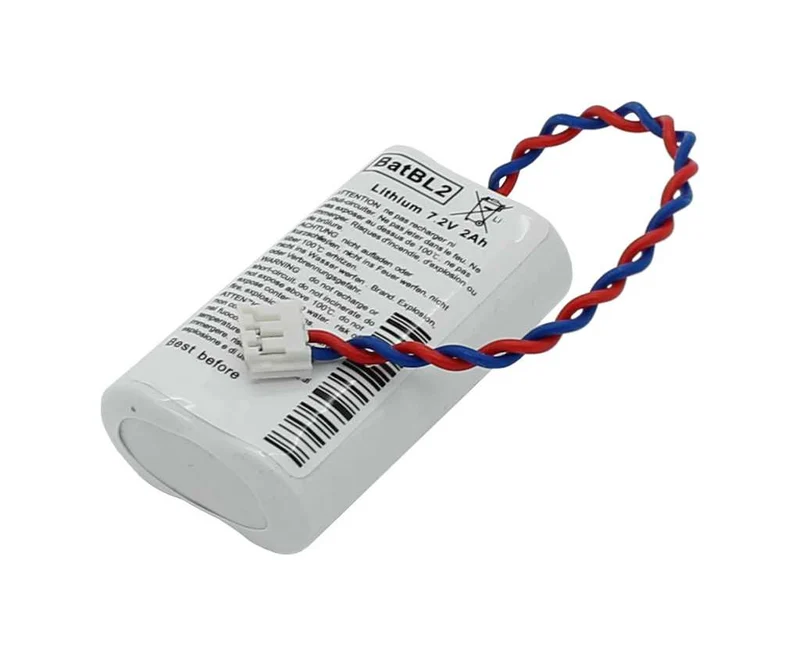 AccuCell Pufferbatterie LiSoCl2 7,2V 2Ah passend für Label Alarmanlage
