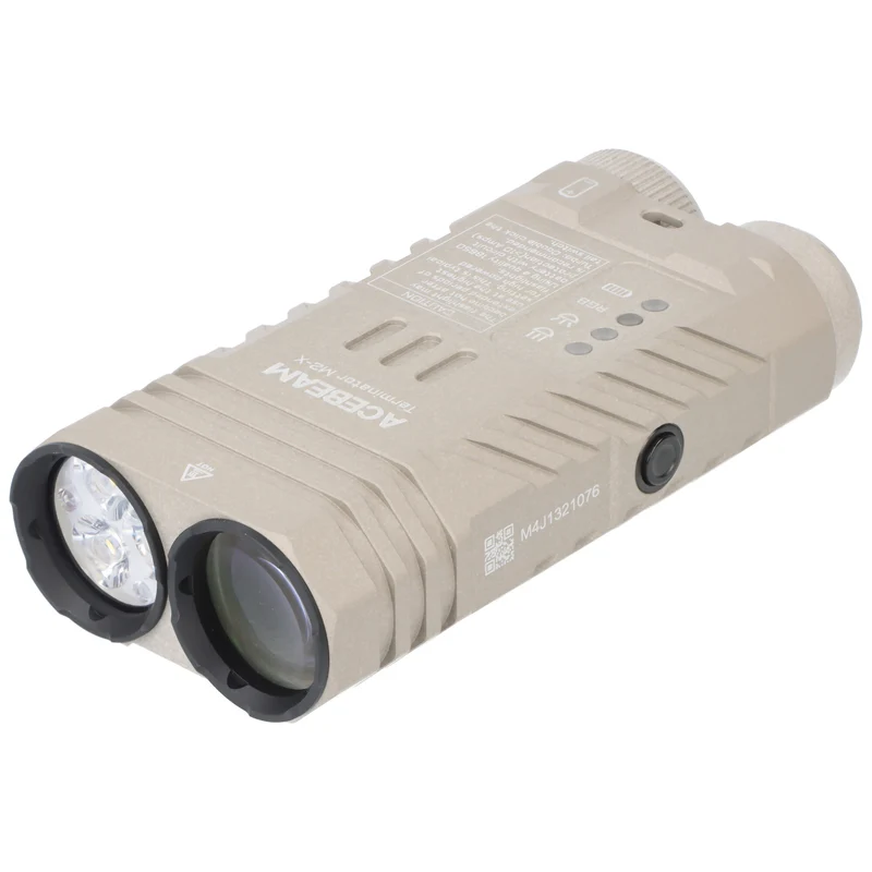 AceBeam Terminator M2-X – Dual LED Taschenlampe mit 5.000 K und bis zu 500 m Reichweite (Desert)