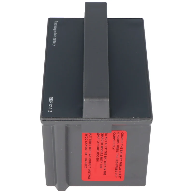 Ravas wiederaufladbarer Bleiakku RBP12-1.2 für Handhubwagen mit Waage RAVAS 2100, 2100L, 3200F, 3200J, 4100, 6100, AMW 22p