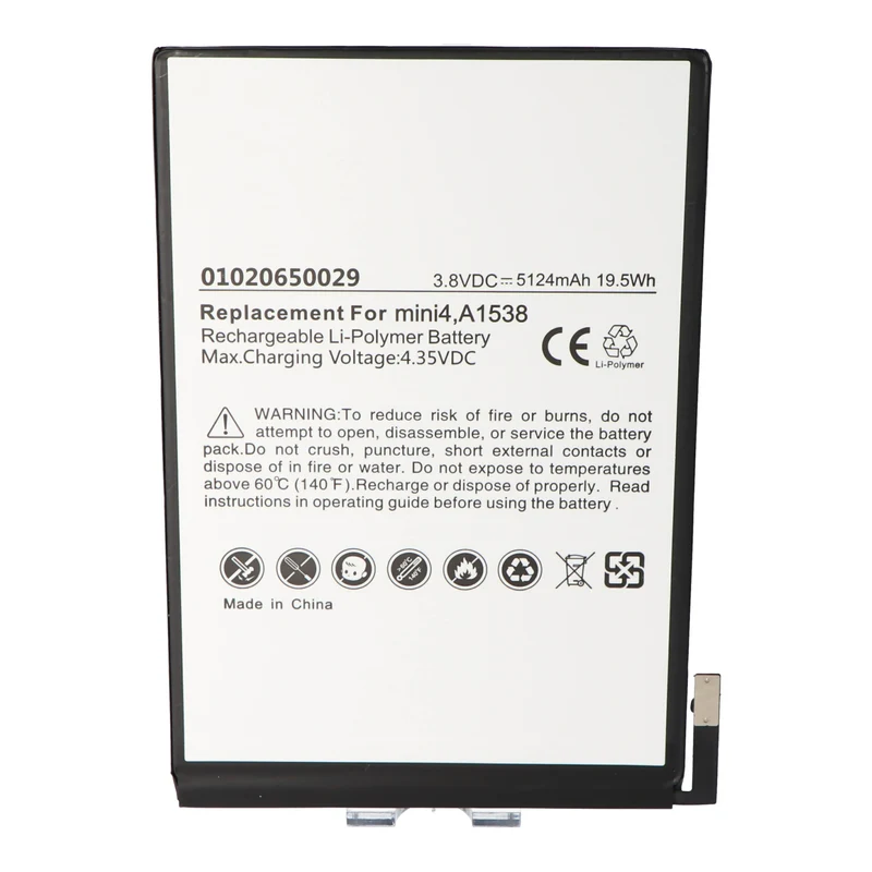 AccuCell Akku passend für Apple iPad mini 4 Akku A1538, A1550, 020-00297