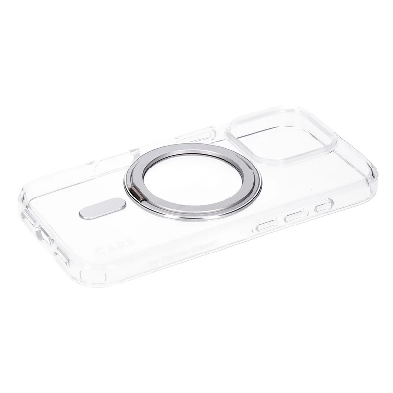 Care by PanzerGlass Kickstand Case MagSafe Silber passend für Apple iPhone 16 Pro