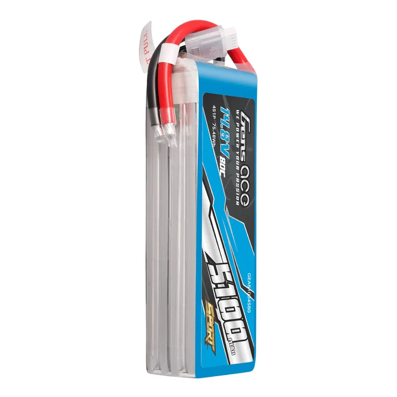 Gens Ace 5100mAh 4S 14,8V 80 C Lipo-Akkupack (F5B)