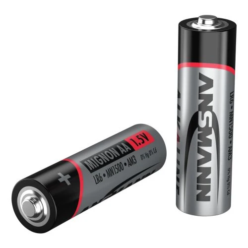 Ansmann Alkaline Batterie Mignon AA, LR06 1,5 Volt, 100er Sparpack, perfekt für den alltäglichen Gebrauch