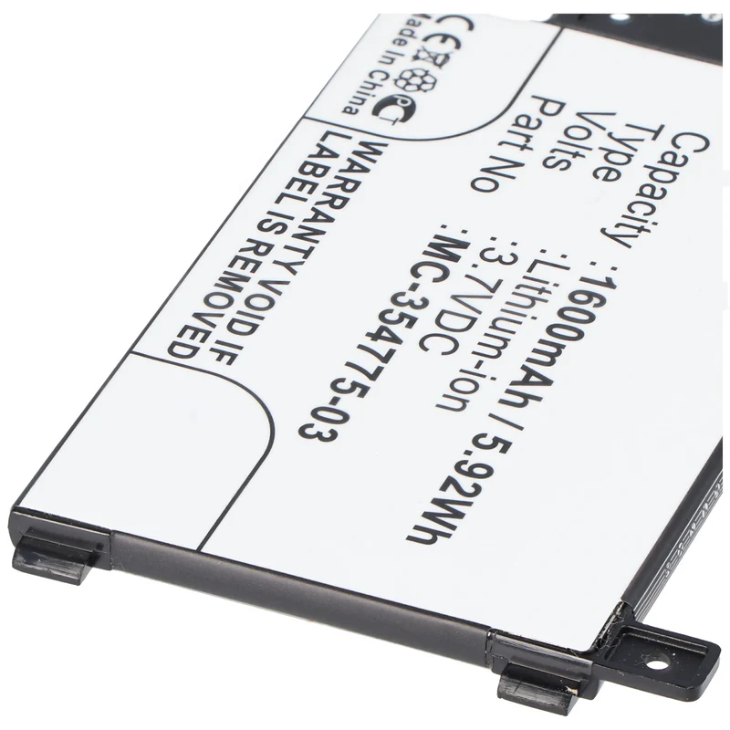 AccuCell Akku passend für Amazon Kindle Paperwhite 2014, EY21, DP75SDI, 170-1056-00 3,7 Volt 1600mAh mit 4 Kontakten