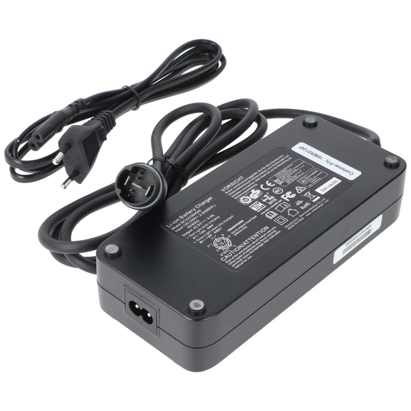 AccuCell Ladegerät passend für Simplo Intube E-Bike Akku, Yamaha Antrieb, 36 Volt 4A