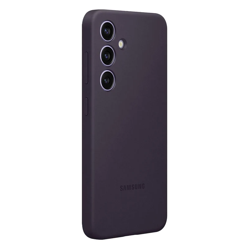Samsung Silicone Case Dark Violet passend für Galaxy S24