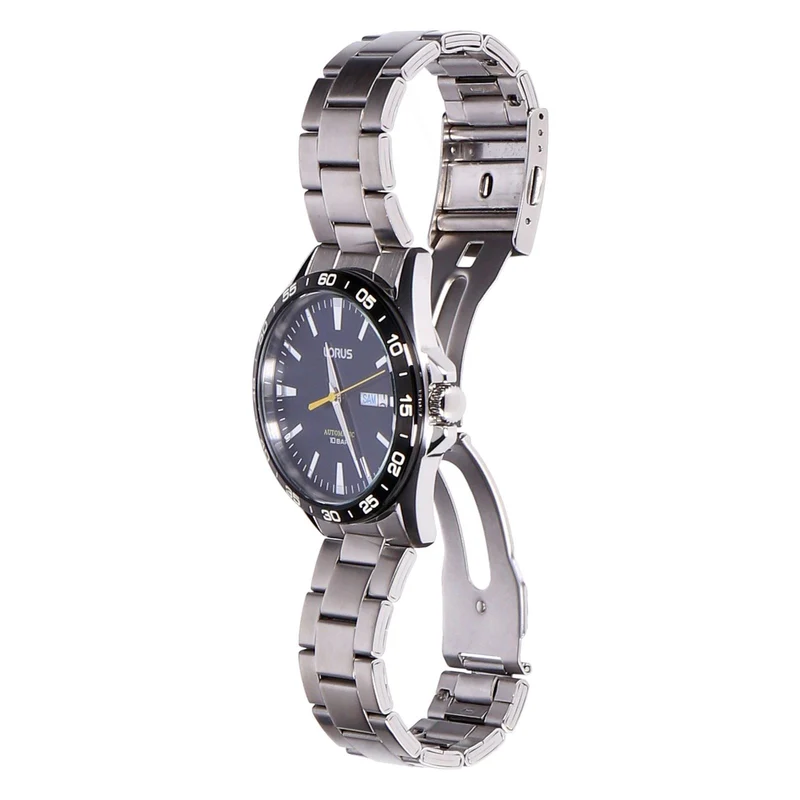 Lorus Herren Automatik Armbanduhr Edelstahl