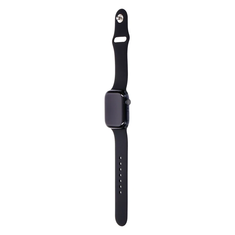 Apple Watch Series 8 45mm GPS Mitternacht Aluminiumgehäuse mit Sportarmband Mitternacht