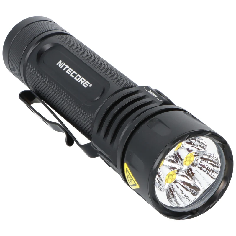 Nitecore EX7 Hochleistungs-Taschenlampe mit variablem Strahlmuster, 6000 Lumen, Ein-Knopf-Bedienung