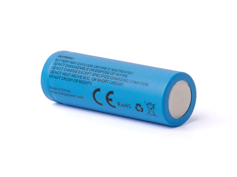 Keeppower 14430 mit 1300mAh 3,6Volt - 3,7Volt Lithium-Ionen-Zelle (ohne Schutzelektronik),Kompakte Power für anspruchsvolle Anwendungen