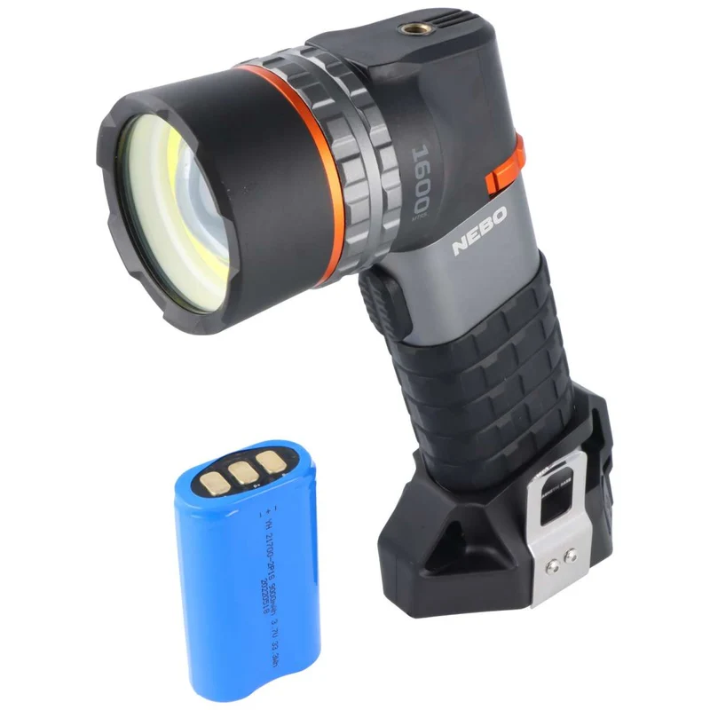 Nebo Taschenlampe LUXTREME SL100, bis zu 1600 Meter Leuchtweite, maximal 525 Lumen