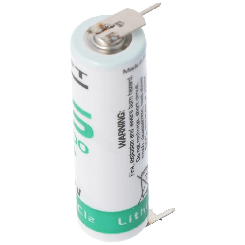 SAFT LS14500CNA Lithium Batterie mit 3er Print Kontakten